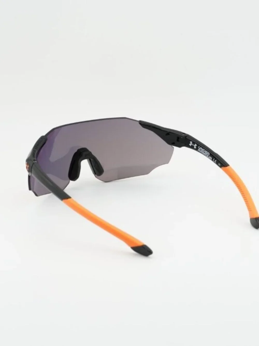 Under Armer UA HAMMER/F 0807 50 Shield Sunglasses - Black/Orange